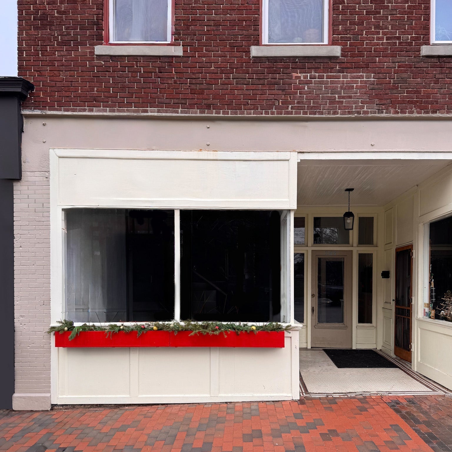 Good news travels fast. Sometimes two doors.