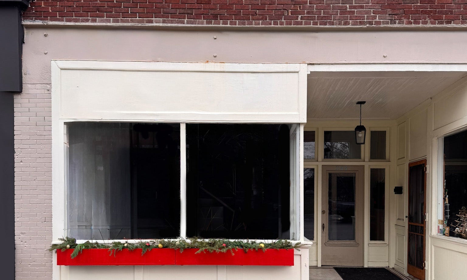 Good news travels fast. Sometimes two doors.