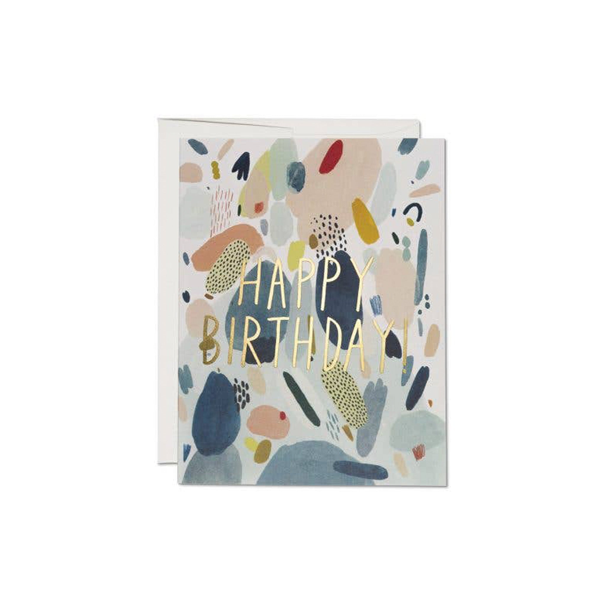 Abstract Birthday Greeting Card - Hei-Hey