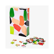 Areaware Pattern Puzzle - 500 Piece by Dusen Dusen, abstract bold shapes in multicolor.