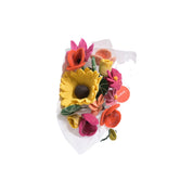 Handcrafted wool flower bouquets by Aveva Design that never wilt, shed, or need watering. Bundled forever blooms ready to gift or keep.