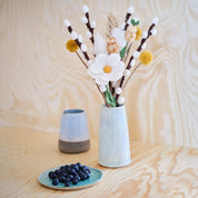 Handcrafted wool flower bouquets by Aveva Design that never wilt, shed, or need watering. Bundled forever blooms ready to gift or keep.