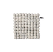 Aveva Design Square Wool Trivet, 17 cm handmade wool felt trivet in square design. Heat-resistant, pairs with Round and Smiley trivets.