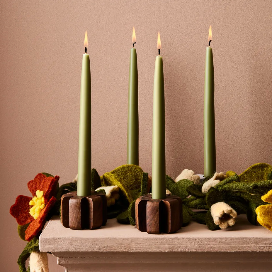 Asterisk Candleholder Set