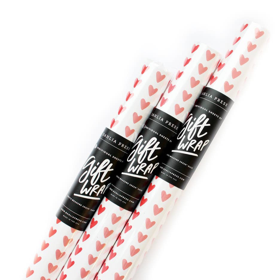 Hearts Gift Wrap
