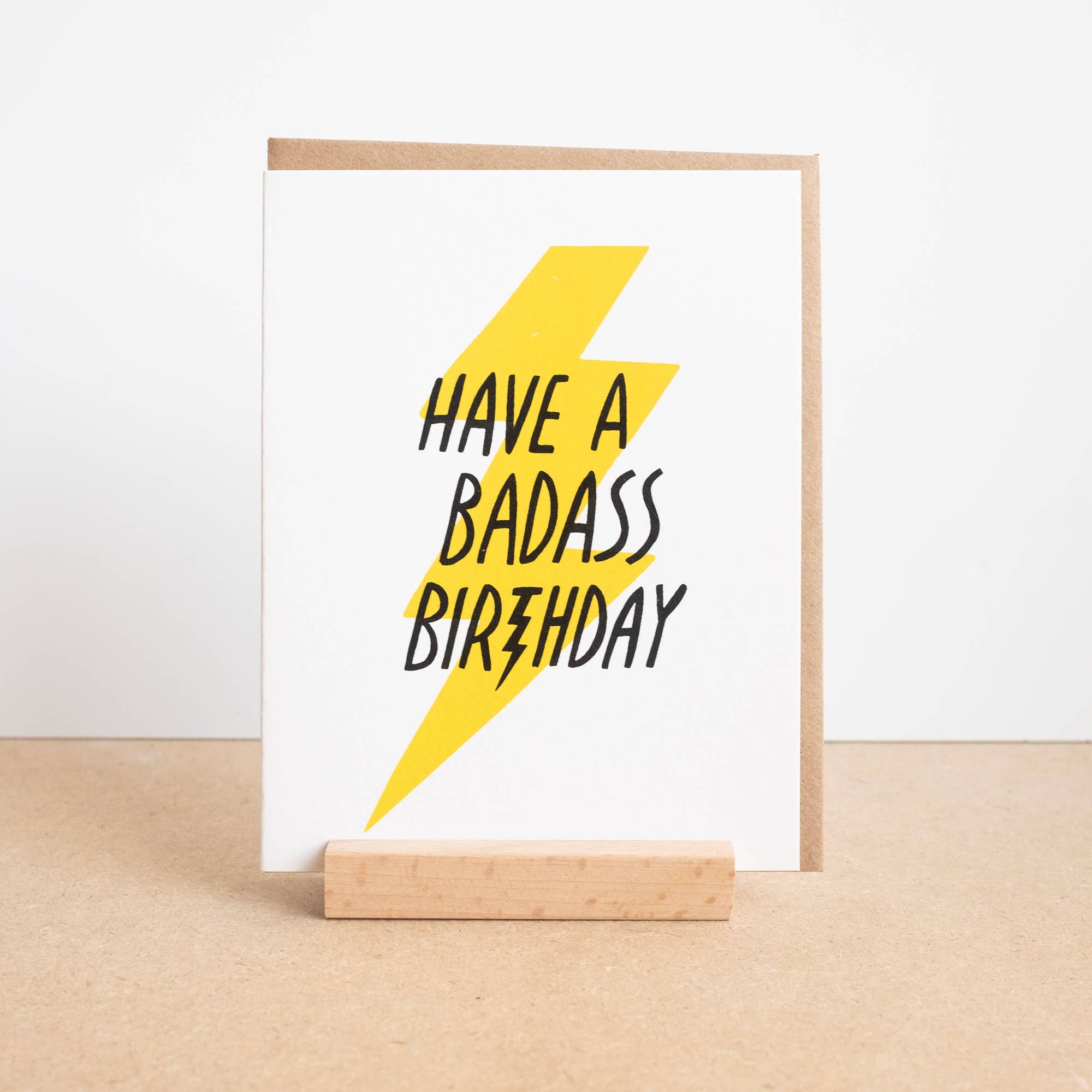 Badass Birthday Card - Hei-Hey