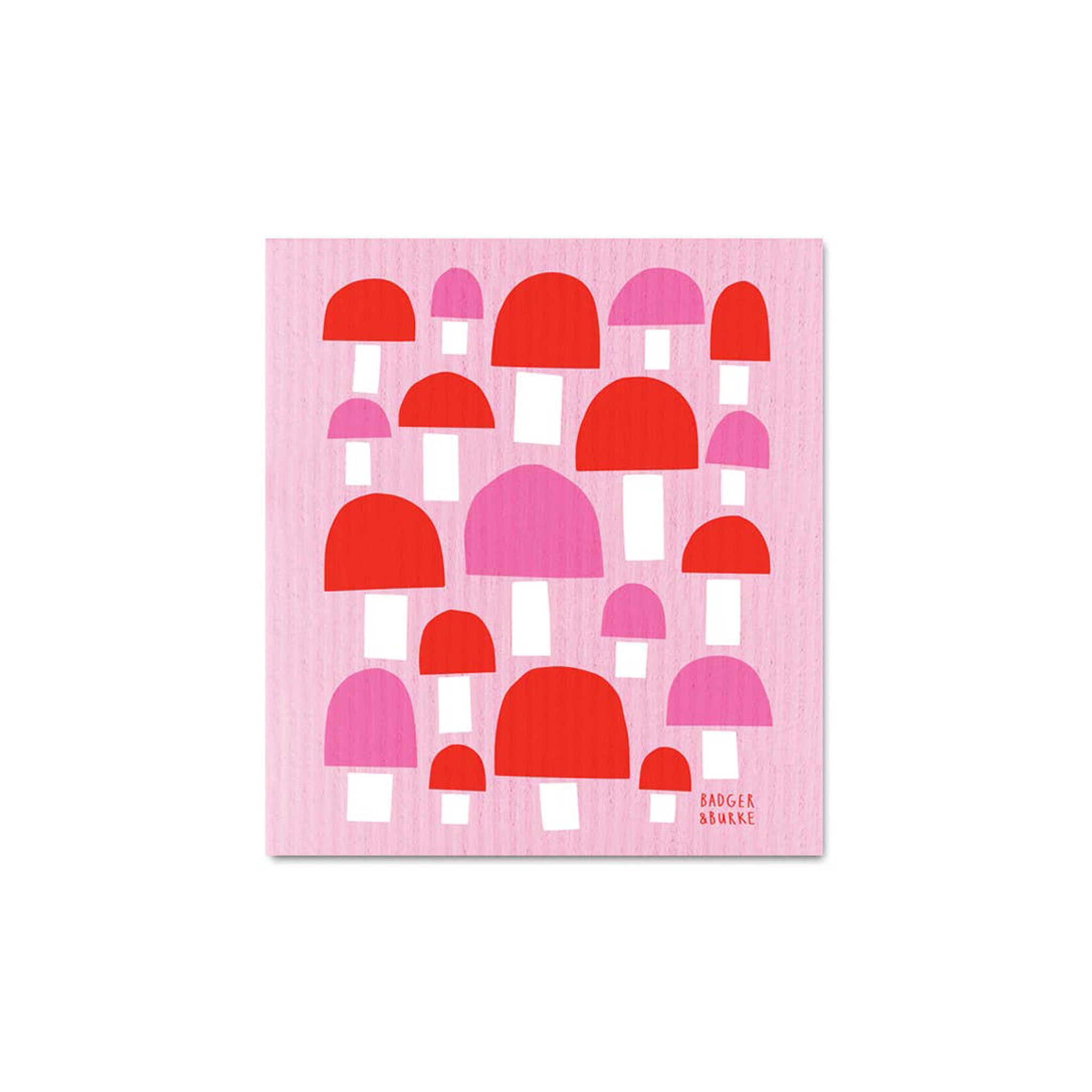 Mushroom Swedish Dishcloth