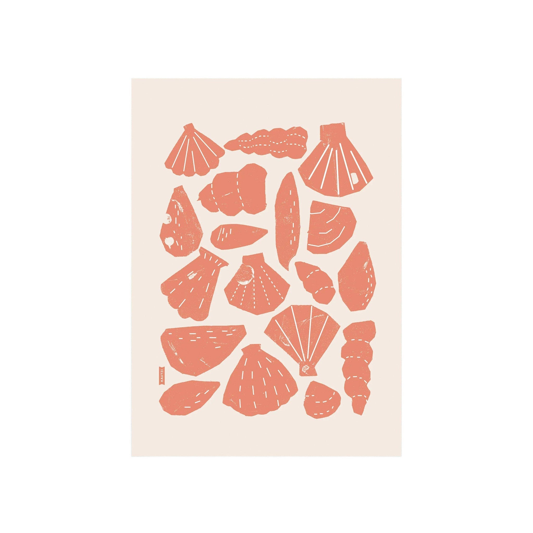 Beach Combings Tea Towel - Hei-Hey
