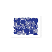 Blue Flowers Print - Hei-Hey