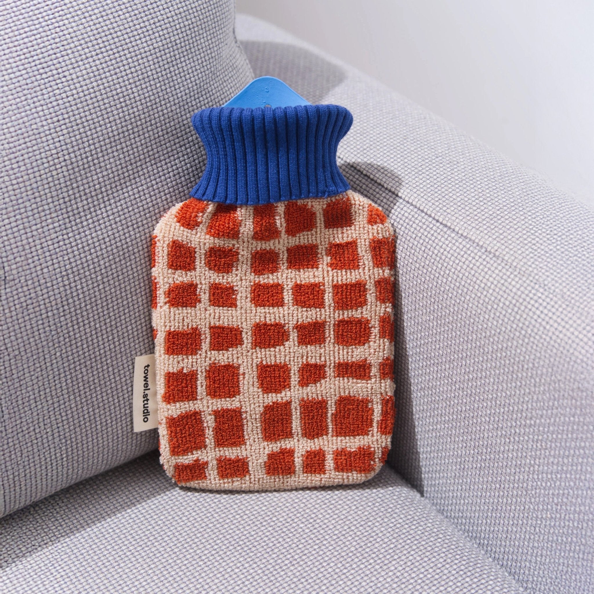 Bold Grid Hot Water Bottle - Hei-Hey