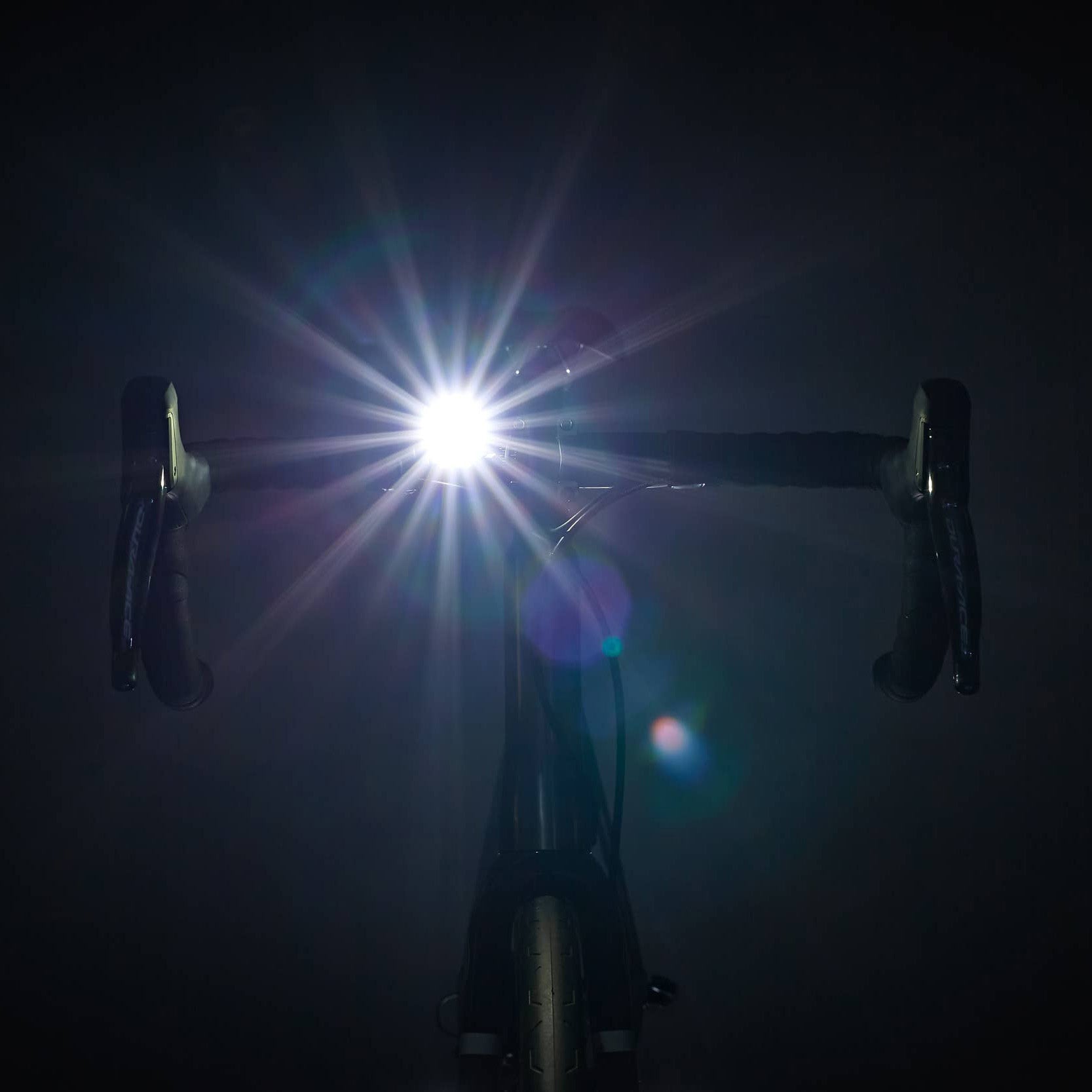 Bookman Block Bike Lights—compact, rechargeable, and easy to mount with elastic bands. Choose Front or Rear, both with 50 lumens, 4 modes, runtimes up to 31 hours, and plastic-free packaging.