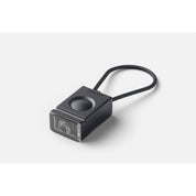 Bookman Block Bike Lights—compact, rechargeable, and easy to mount with elastic bands. Choose Front or Rear, both with 50 lumens, 4 modes, runtimes up to 31 hours, and plastic-free packaging.