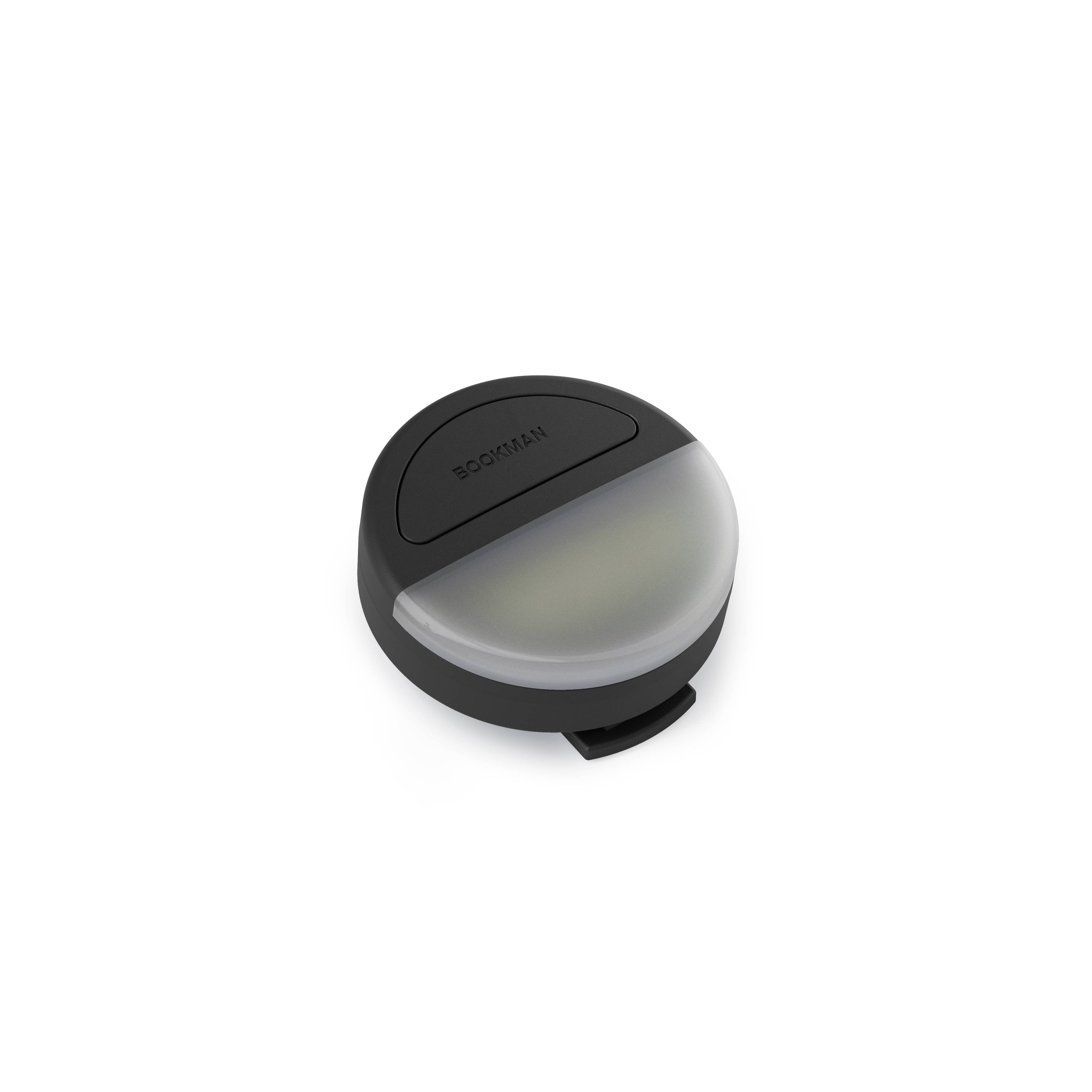 Stay visible with the Bookman Eclipse Safety Light—compact, rechargeable, and designed in Sweden. Featuring six light modes, runtimes up to 60 hours, and versatile mounting for running, cycling, hiking, or walking.