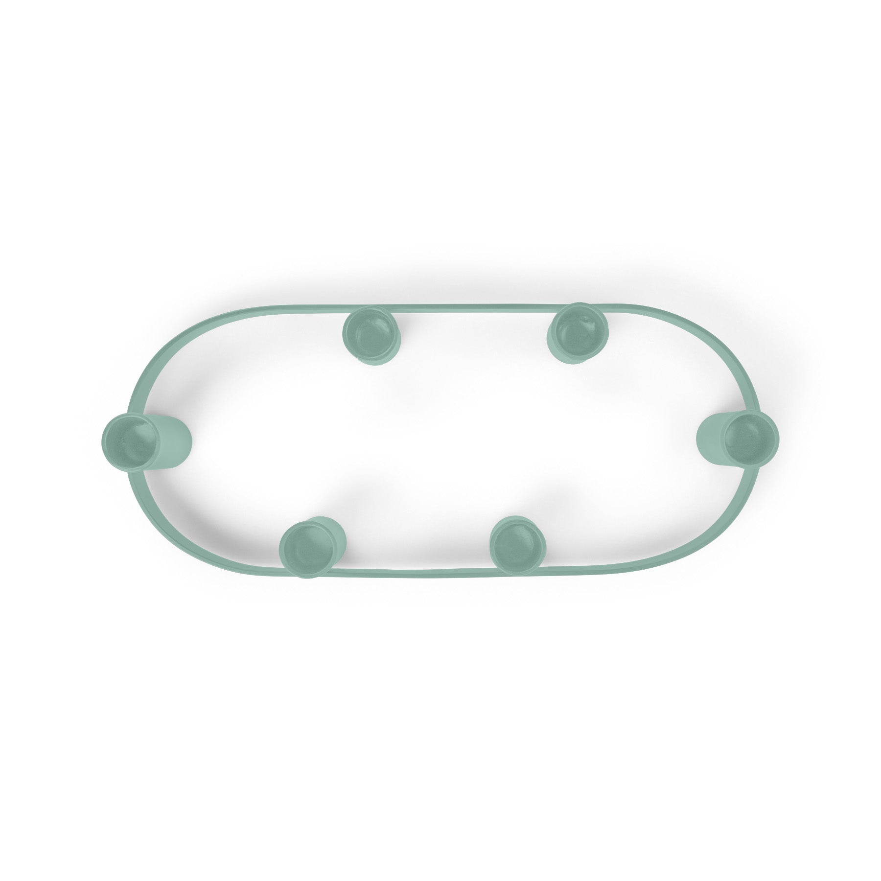 Oval Metal Candelabra Ring