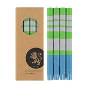 Striped Dinner Candle Set