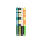 Striped Dinner Candle Set