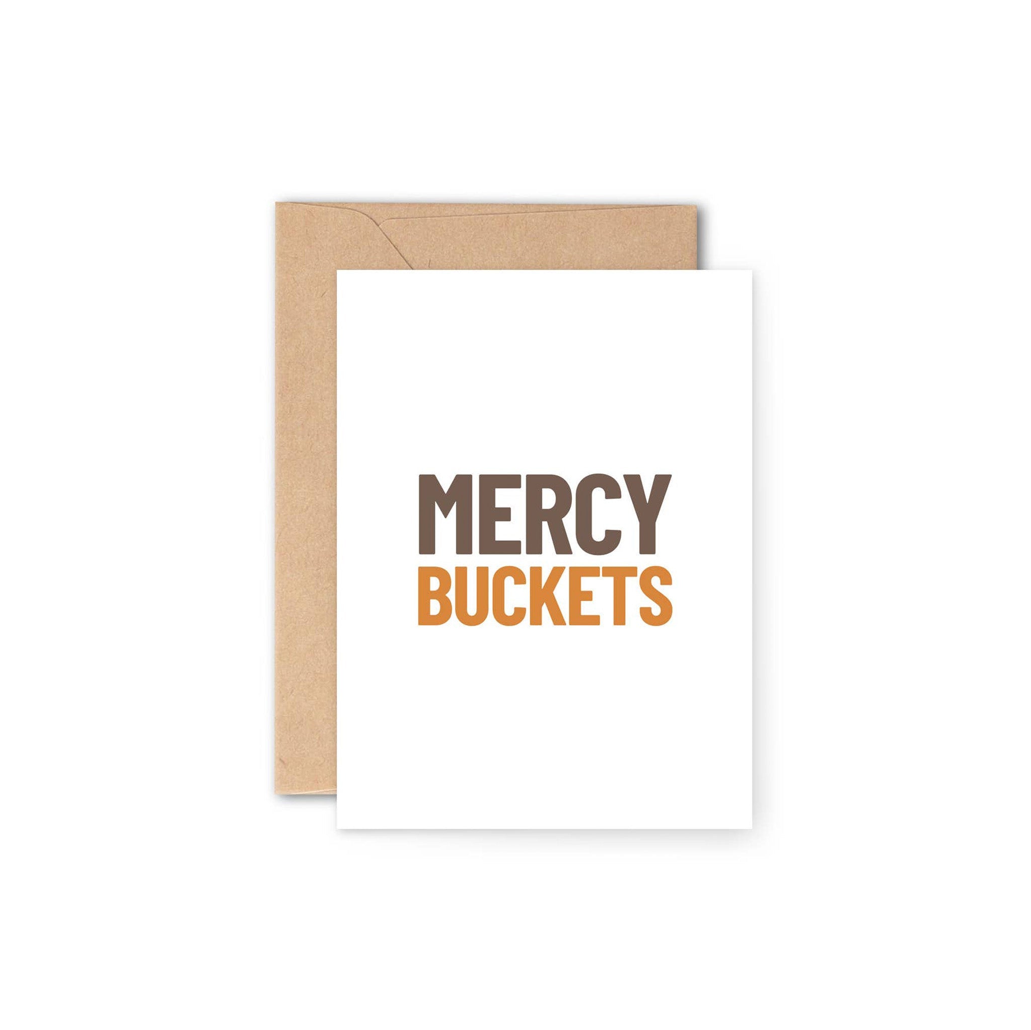 Buckets, Thank You Card - Hei-Hey