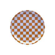 Checker Round Serving Tray - Hei-Hey