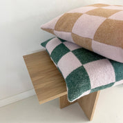 Checkerboard Cushion Cover - Hei-Hey