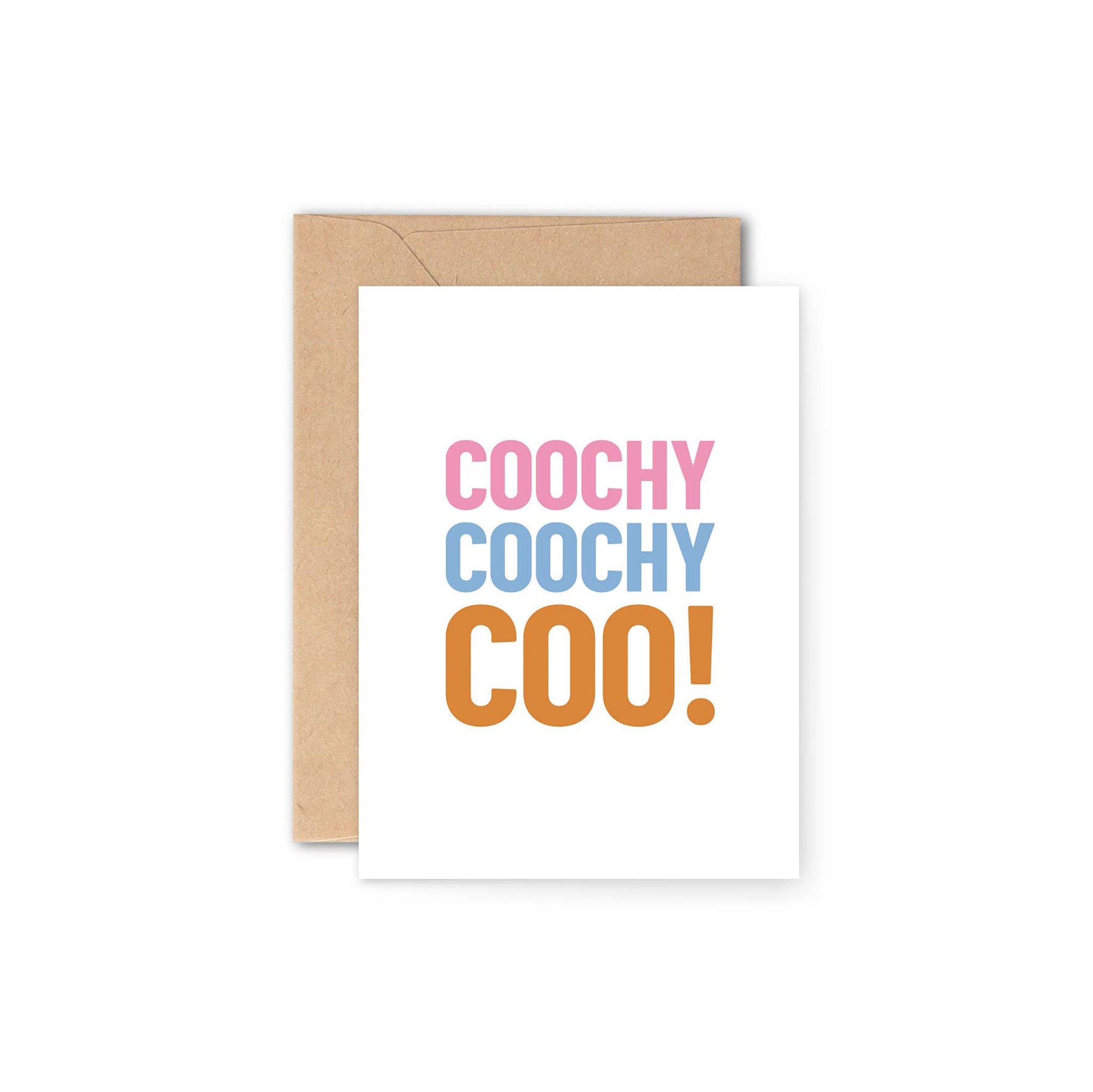 Coochy, Baby Card - Hei-Hey