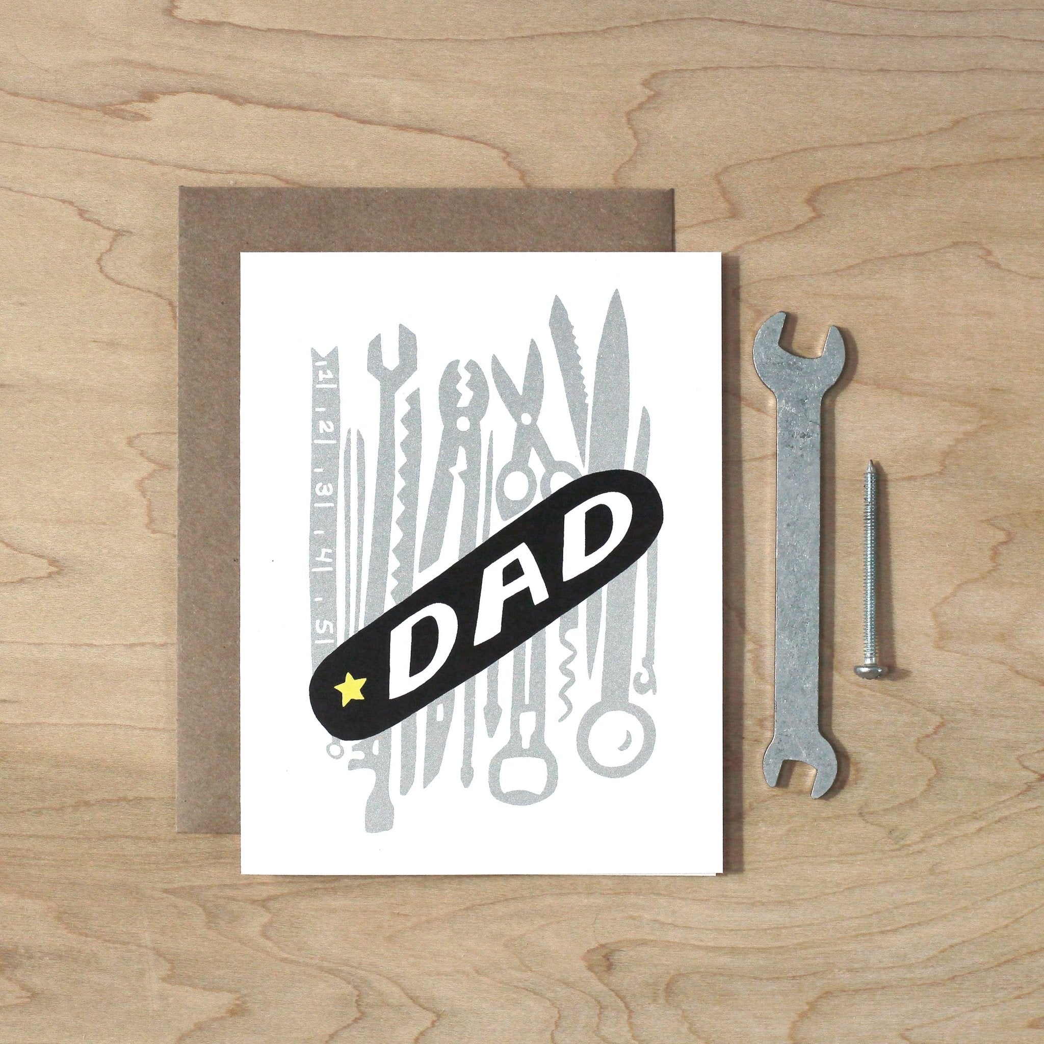 Dad Pocket Knife Card - Hei-Hey