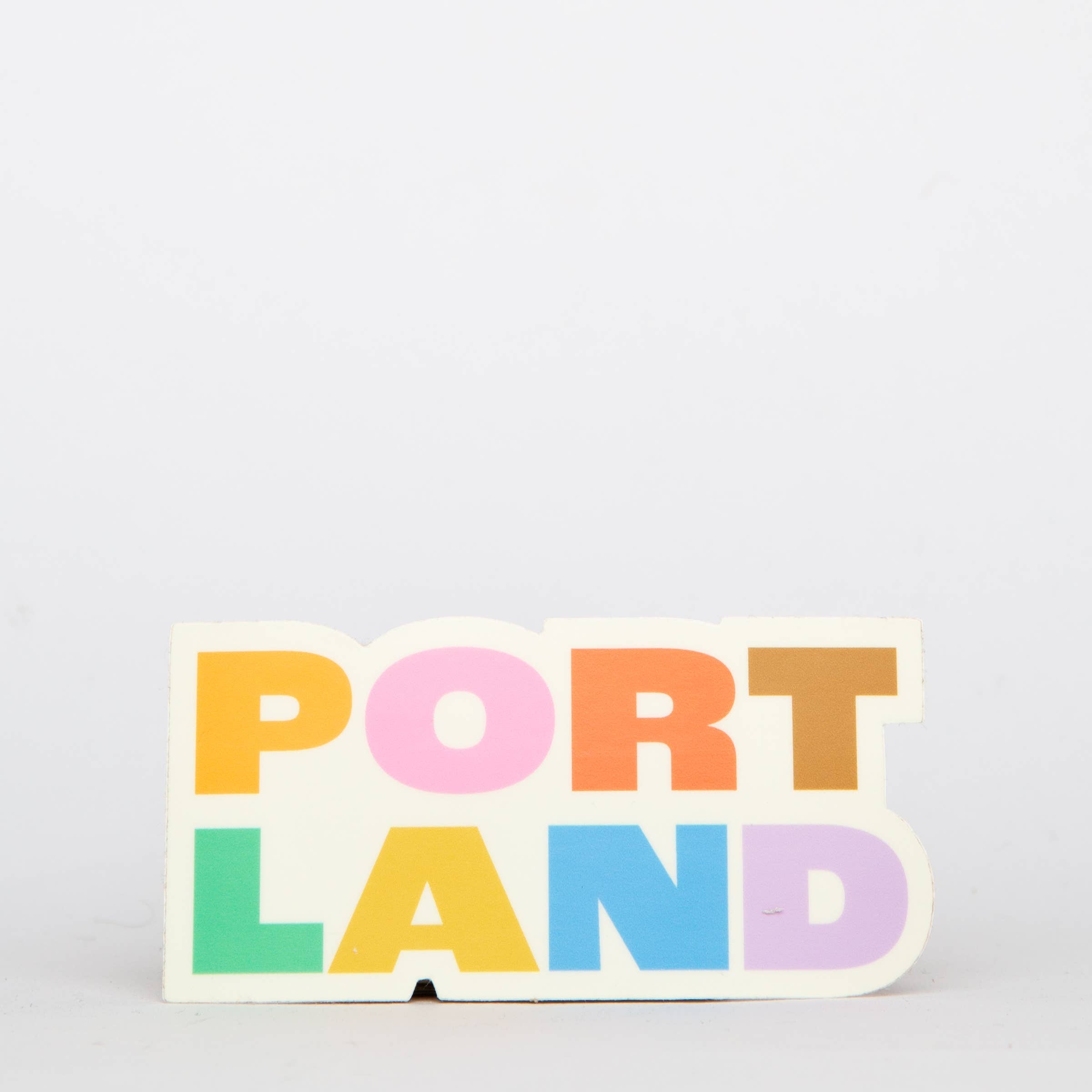 Portland Color Block Sticker