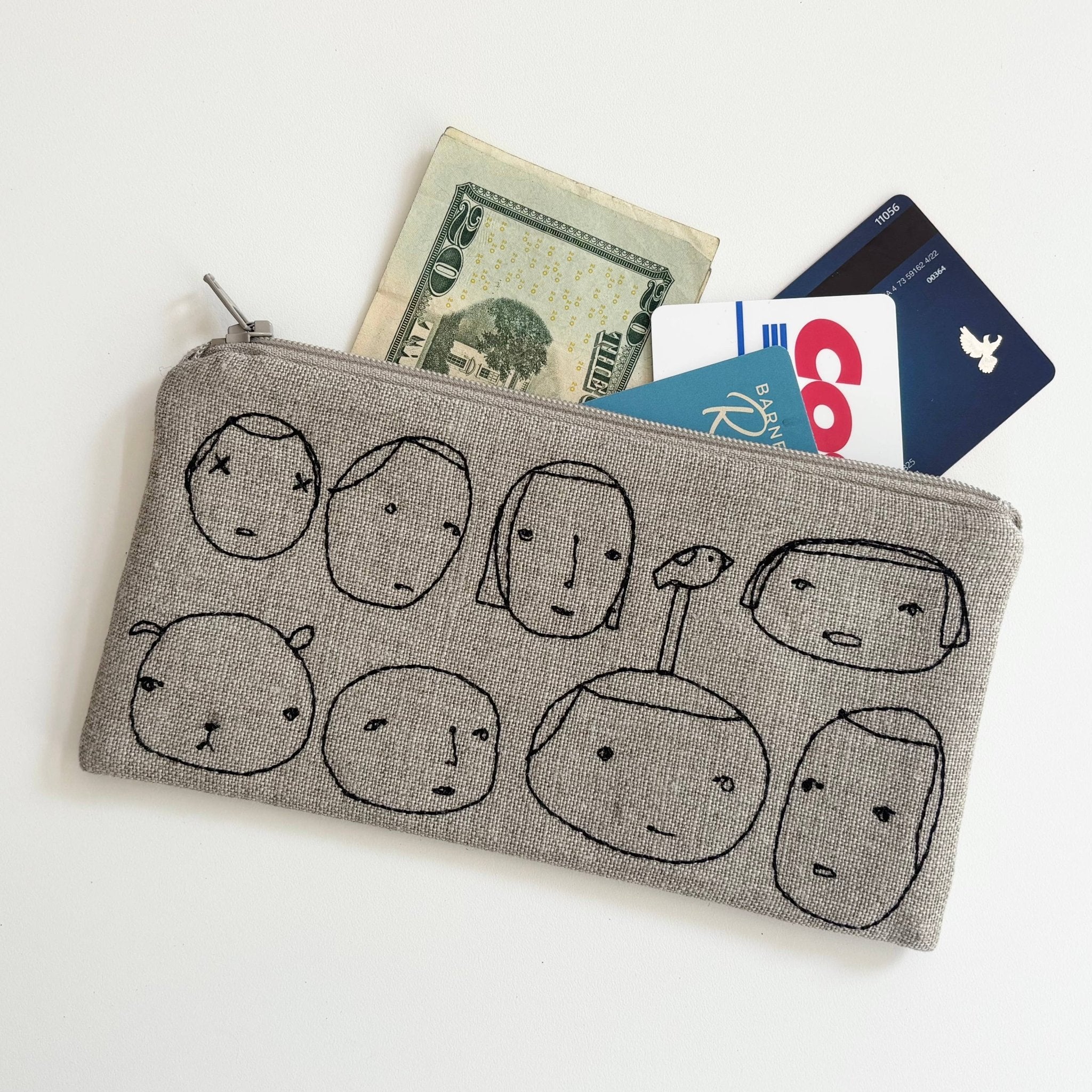 Everyday People Linen Pouch - Hei-Hey