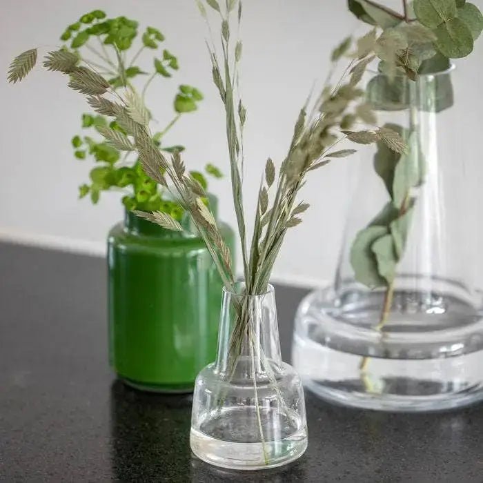 Flora Long Neck Glass Vase - Hei-Hey