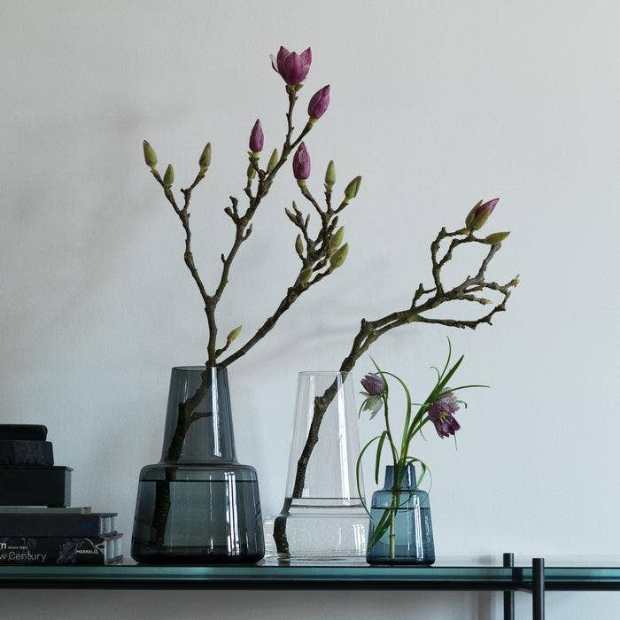 Flora Medium Neck Glass Vase - Hei-Hey