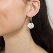 Flower Hoop Earrings - Hei-Hey