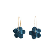 Flower Hoop Earrings - Hei-Hey