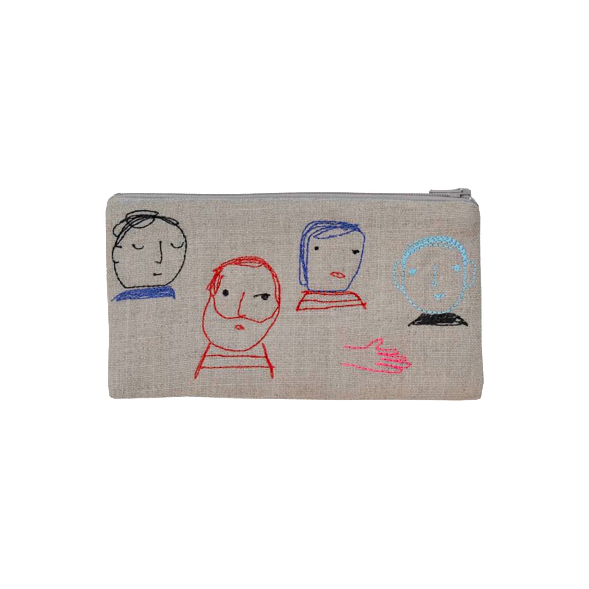 Folks Linen Pouch - Hei-Hey
