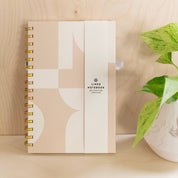 Form Geometry Lined Notebook - Hei-Hey