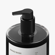 Sisu Hand Wash by Hetkinen, natural vegan Finnish hand wash in a reusable 200 ml glass pump bottle.