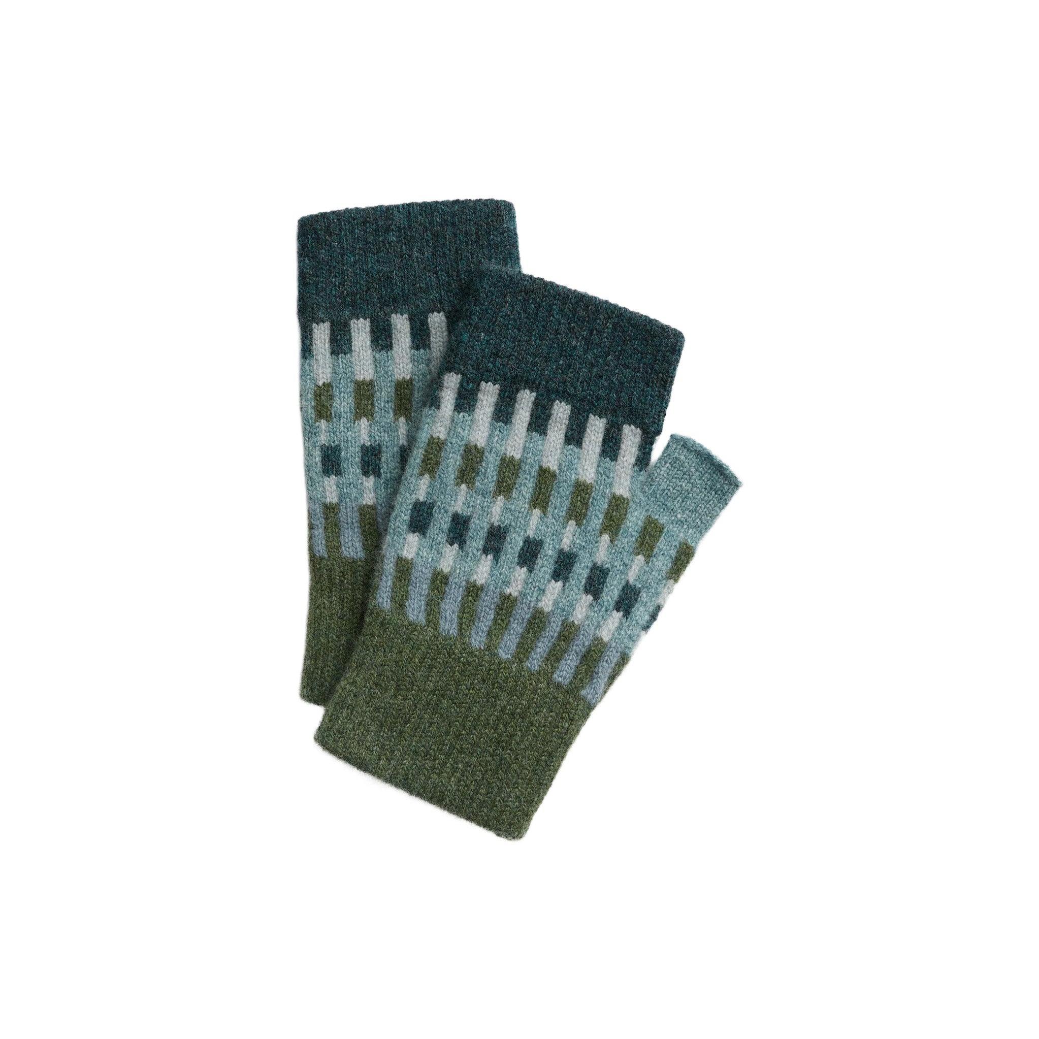 Harbour Fingerless Mittens