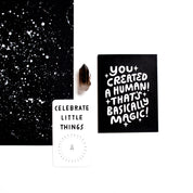 Human Magic New Baby Card - Hei-Hey