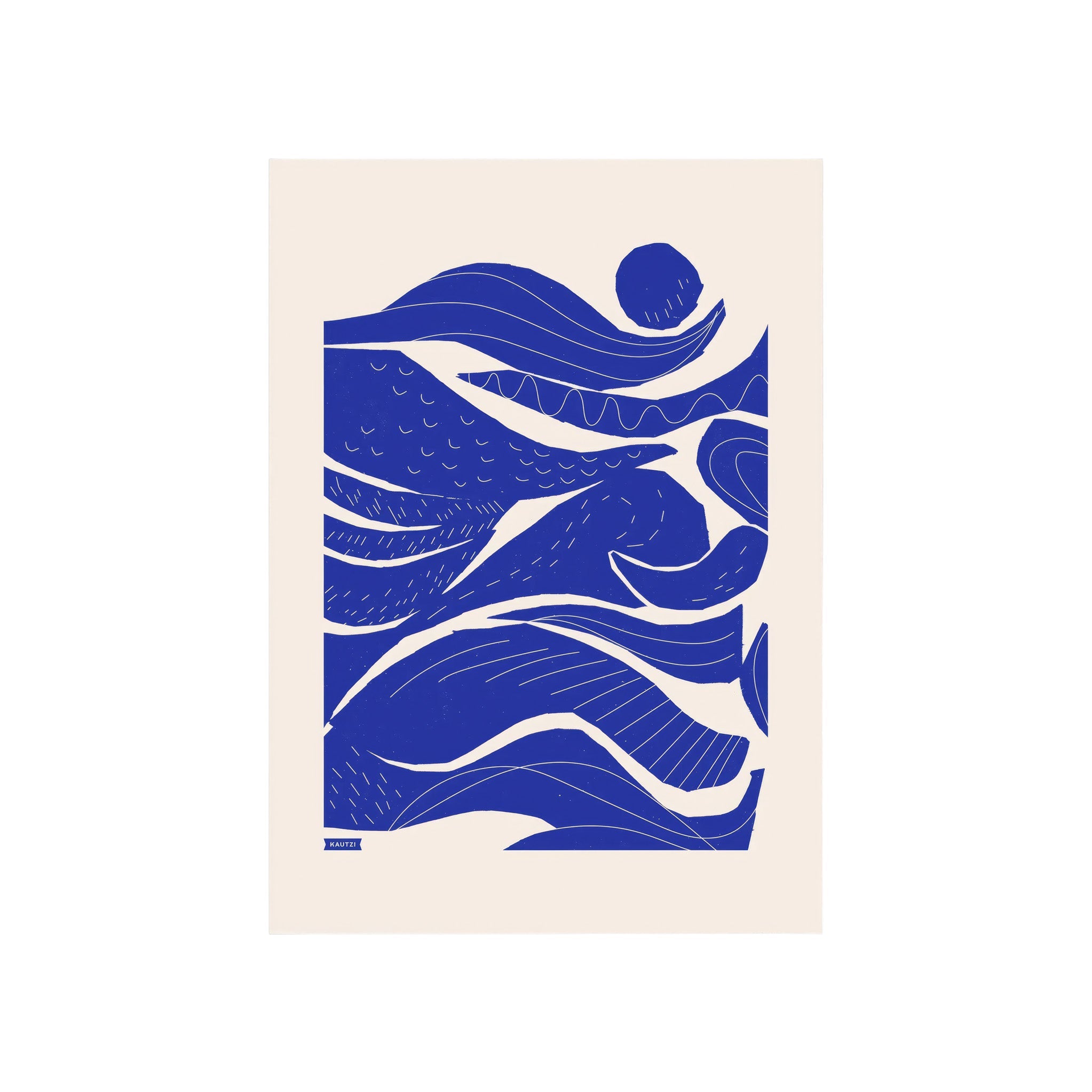 Into the Waves Tea Towel - Hei-Hey