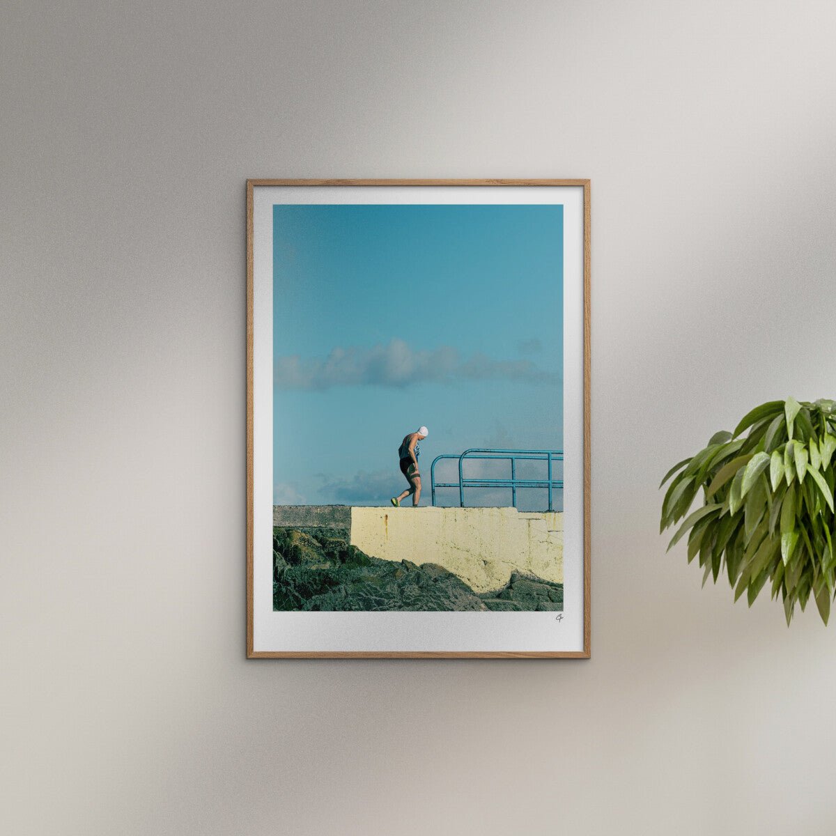 Lady Good Diver Print - Hei-Hey