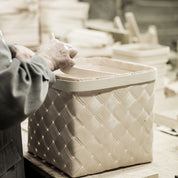 Lastu Round Birch Basket - Hei-Hey
