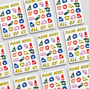 Maine Needs x Allison McKeen Sticker - Hei-Hey