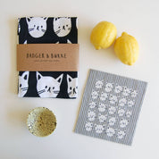Many Cats Swedish Dishcloth - Hei-Hey