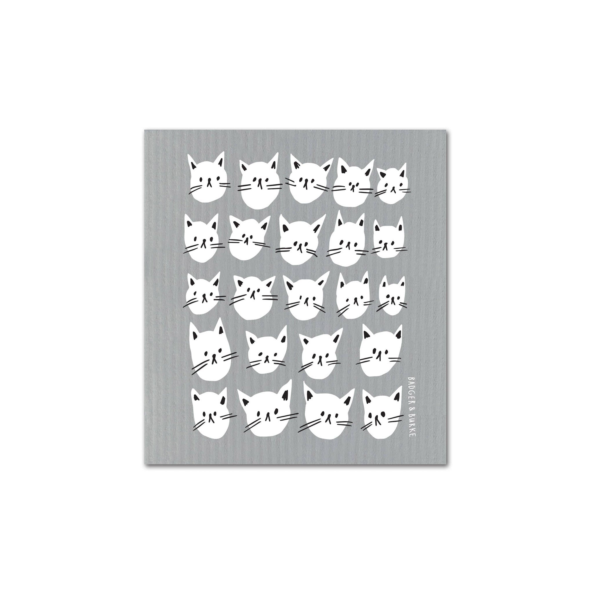 Many Cats Swedish Dishcloth - Hei-Hey