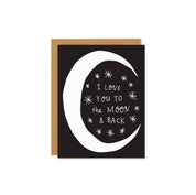 Moon and Back Card - Hei-Hey
