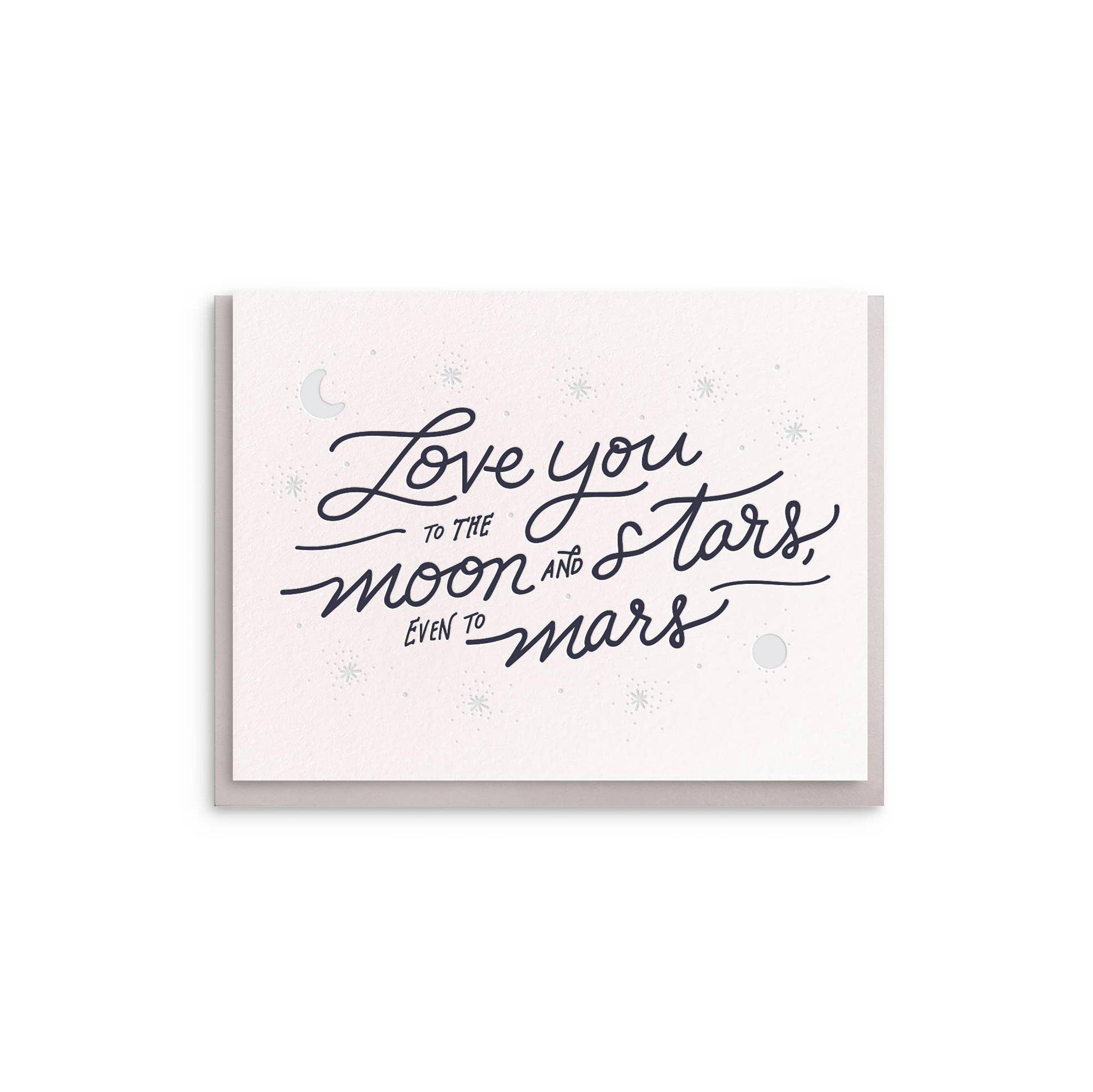 Moon & Stars Card - Hei-Hey