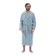 Narrow Stripe Unisex Bathrobe - Hei-Hey