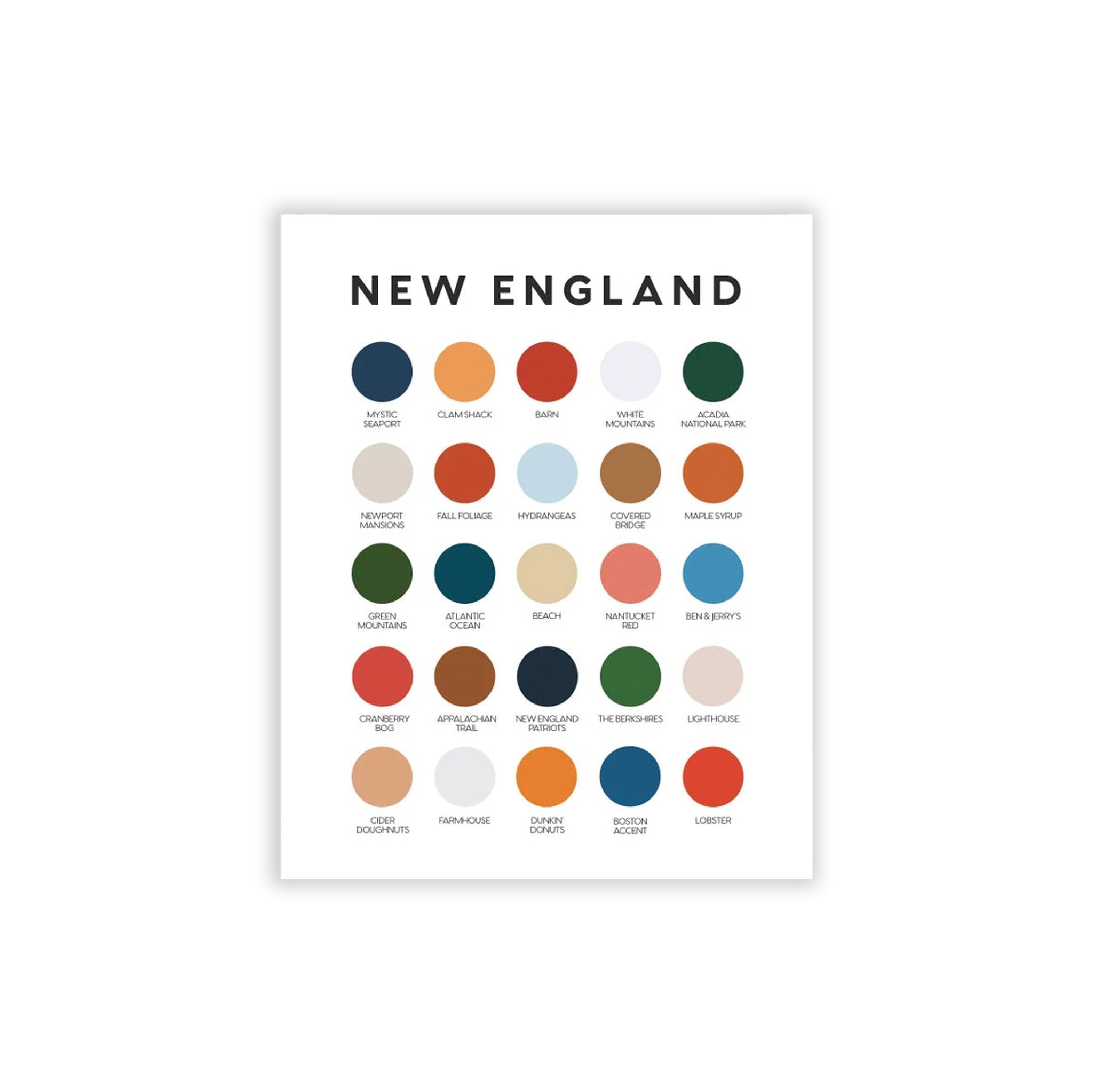 New England Print - Hei-Hey