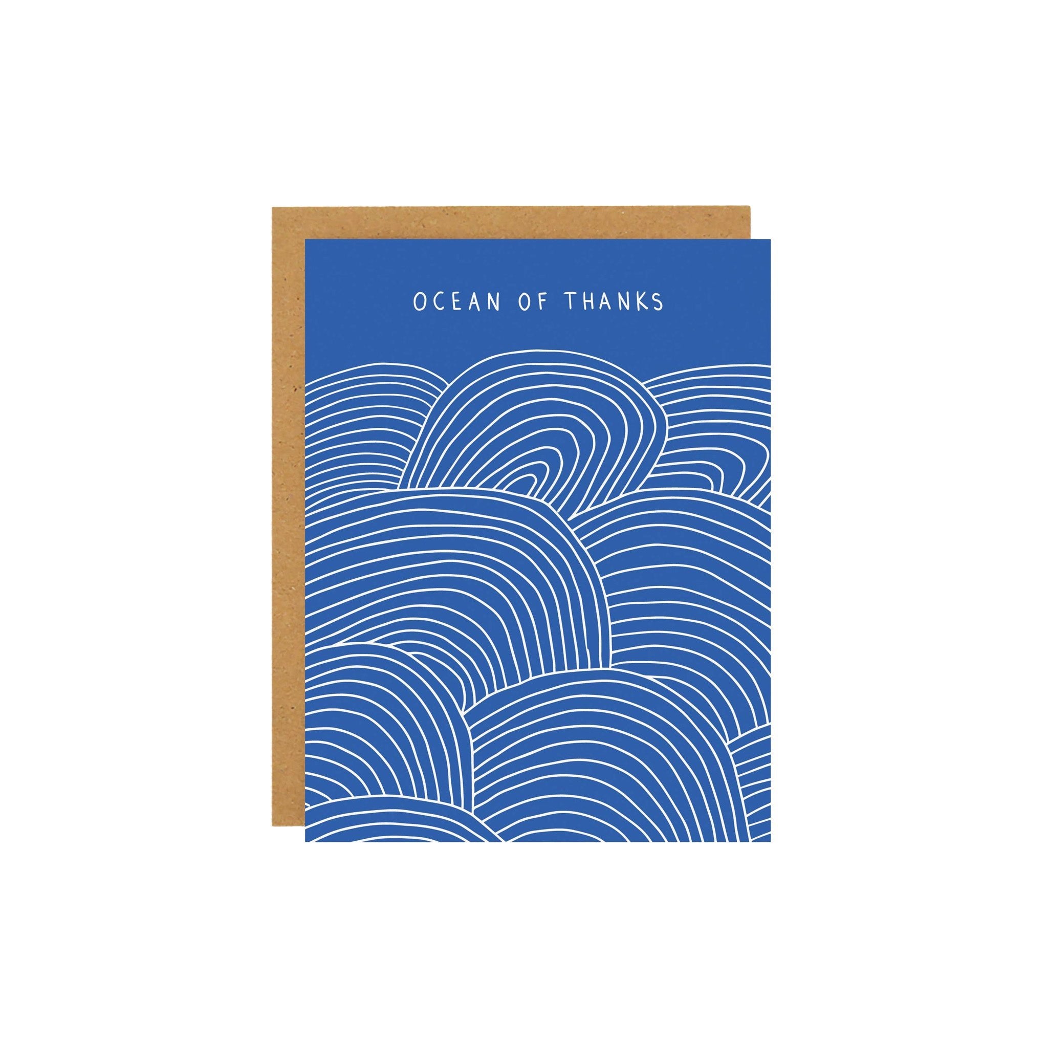 Ocean of Thanks Card - Hei-Hey