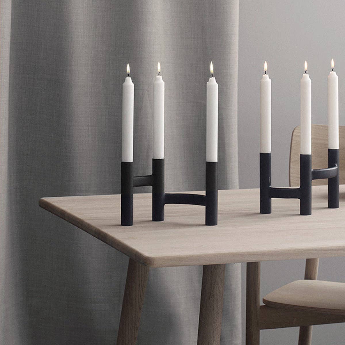 Ora Three-Branch Candleholder - Hei-Hey