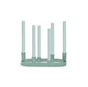 Oval Metal Candelabra Ring - Hei-Hey