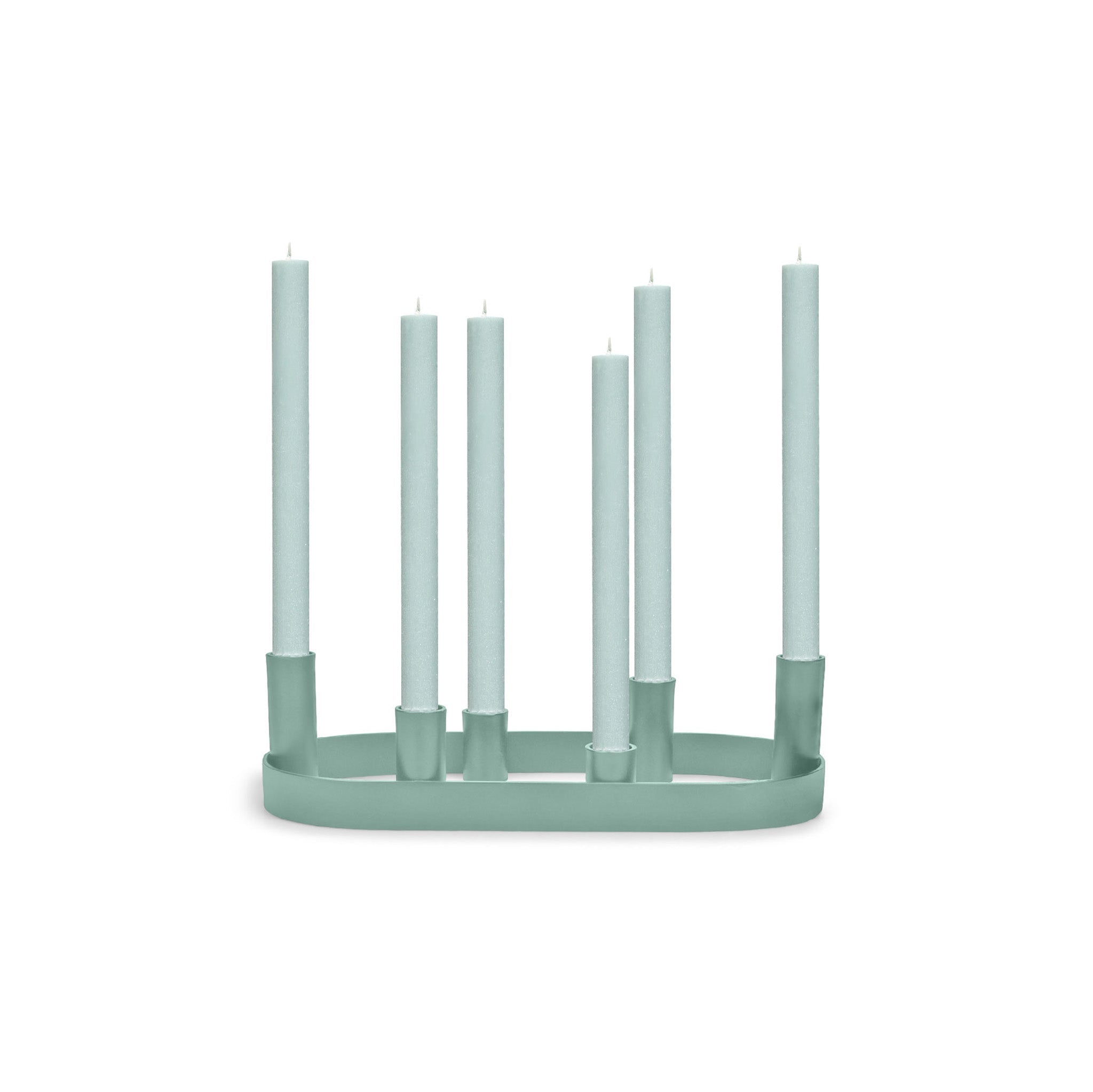 Oval Metal Candelabra Ring - Hei-Hey